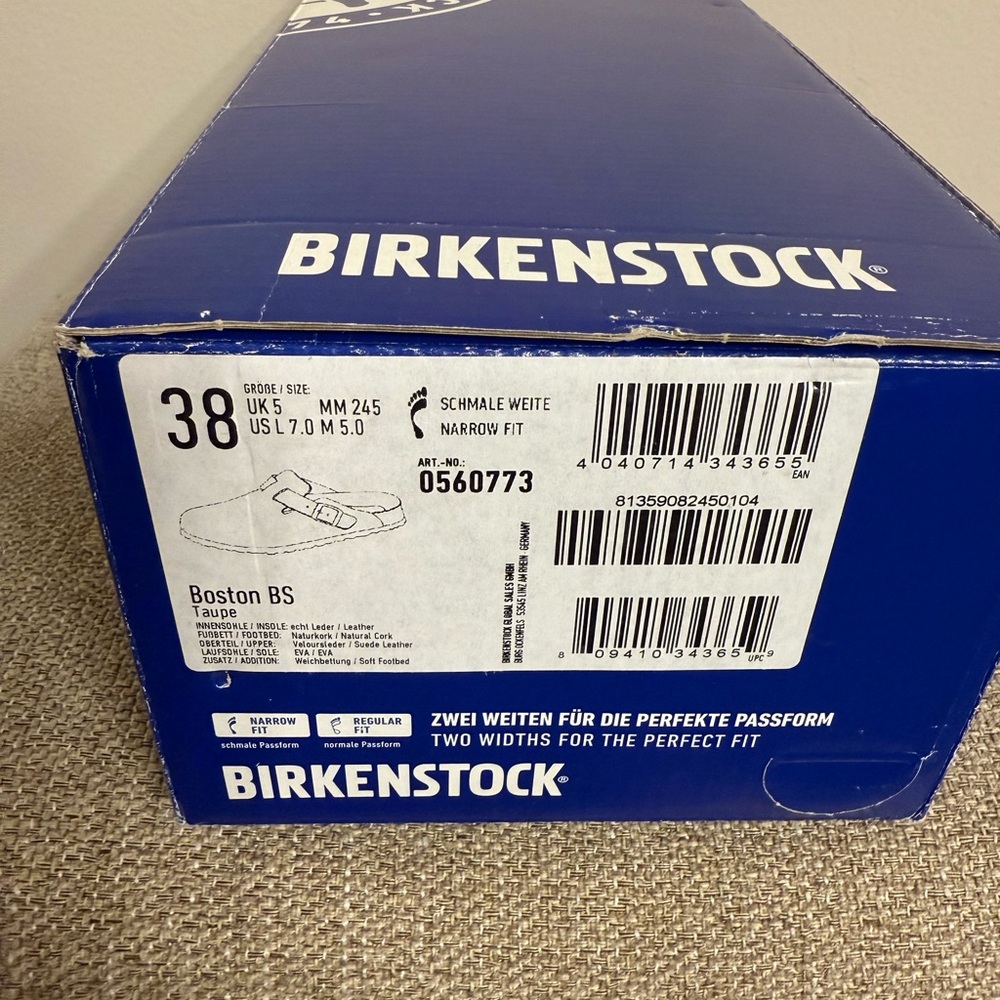 Birkenstock Boston Soft Footbed Clogs
In Taupe - Picture 14 of 15